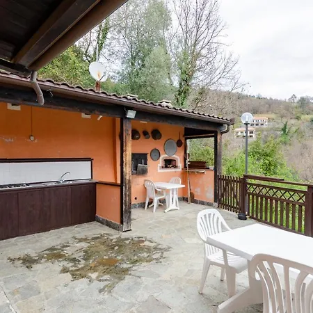 Altido Splendid House W/garden & Green Hills View דירה Castiglione Chiavarese