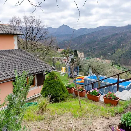 Altido Splendid House W/garden & Green Hills View * Castiglione Chiavarese
